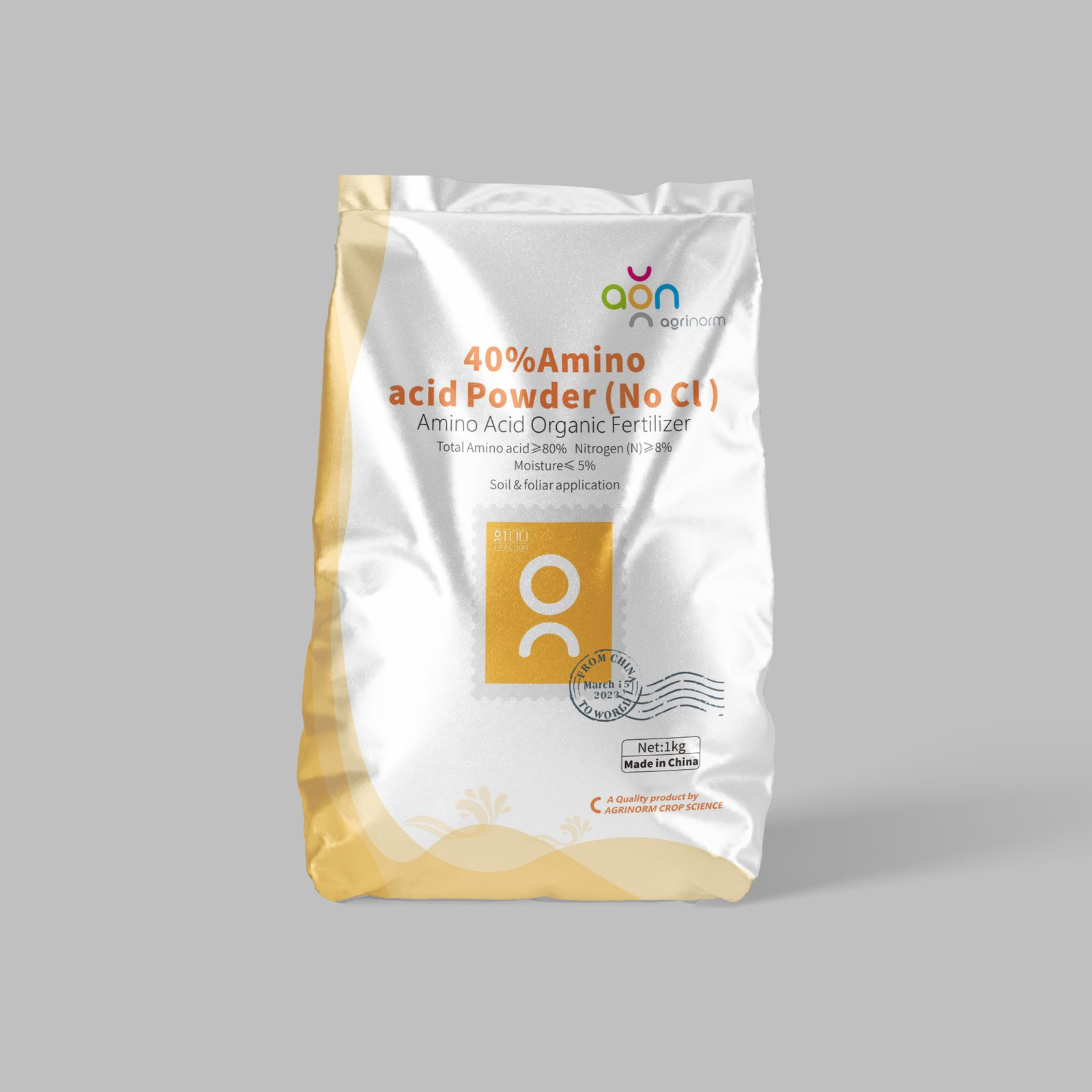 Amino Acid Powder 40% (No Cl) original packaging image