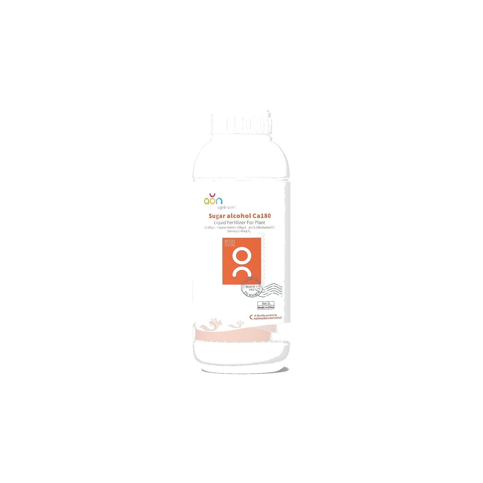 Sugar Alcohol Ca180 label and packaging details