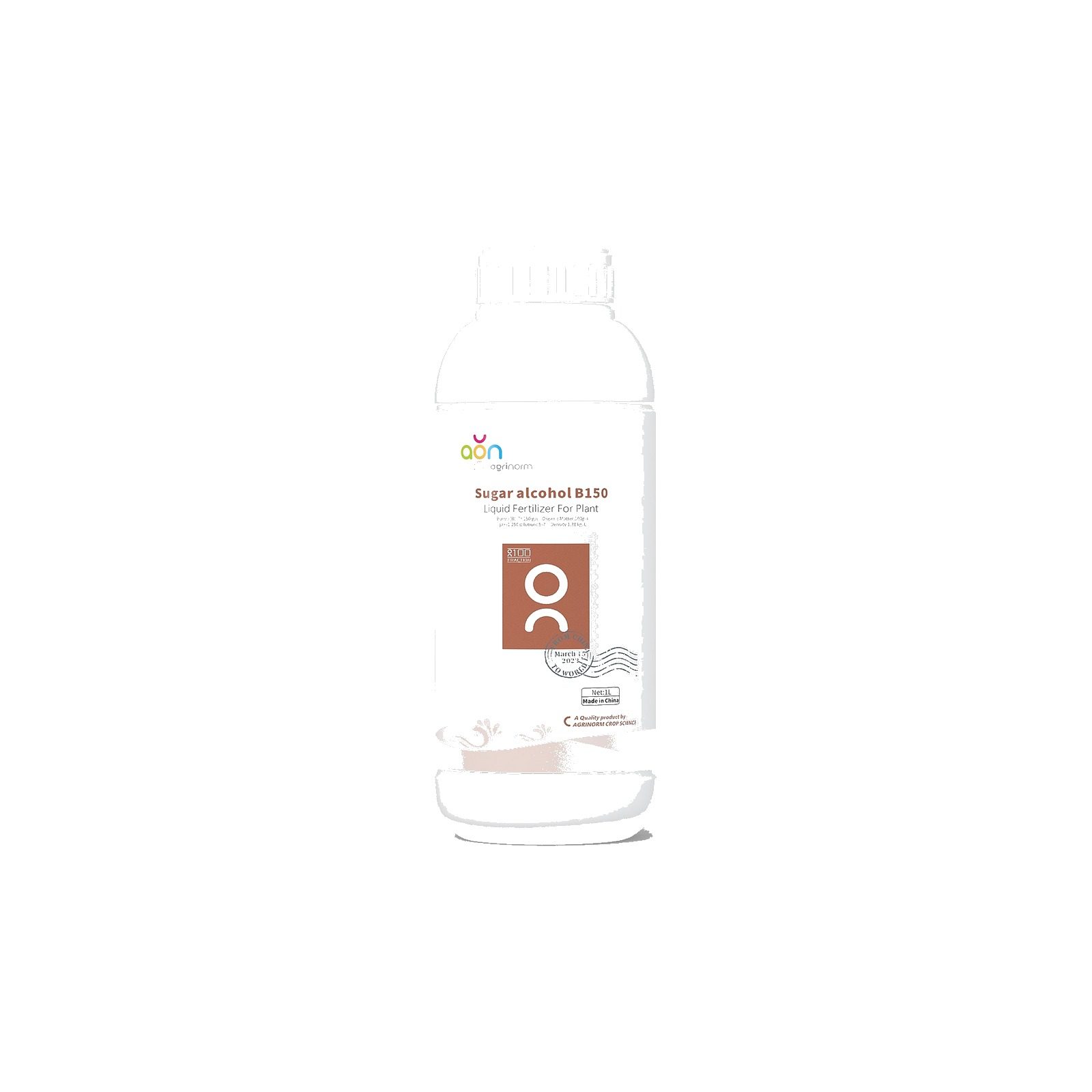 Sugar Alcohol B150 label and packaging details