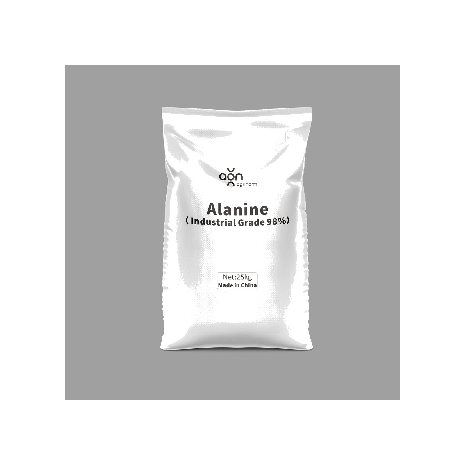 Alanine 98% label and packaging details