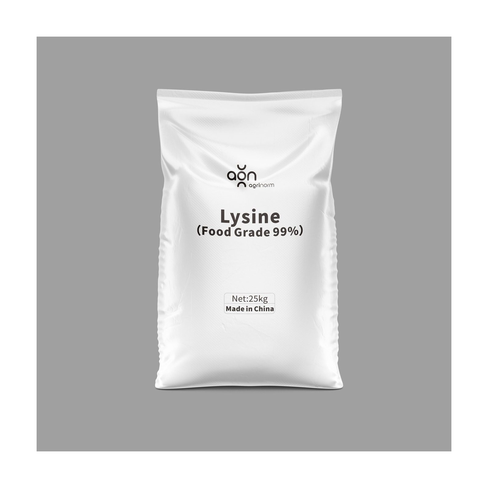 Lysine 99% label and packaging details