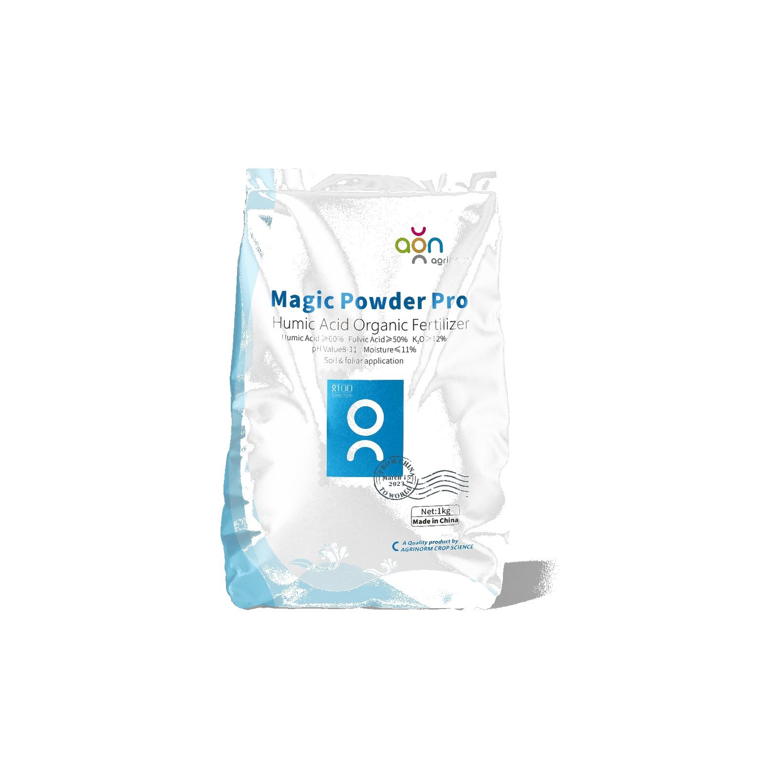 Magic Powder Pro label and packaging details