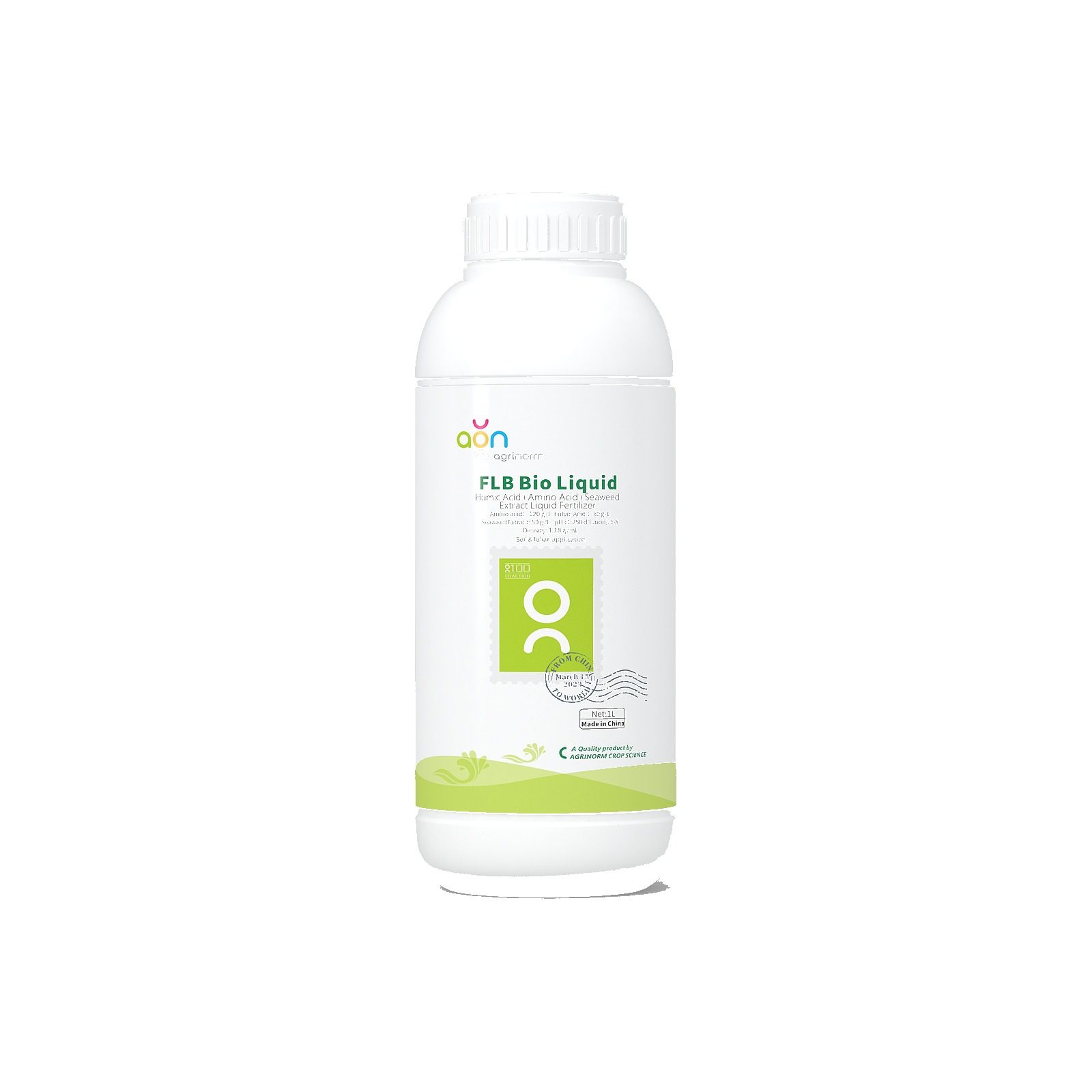 FLB Bio Liquid label and packaging details