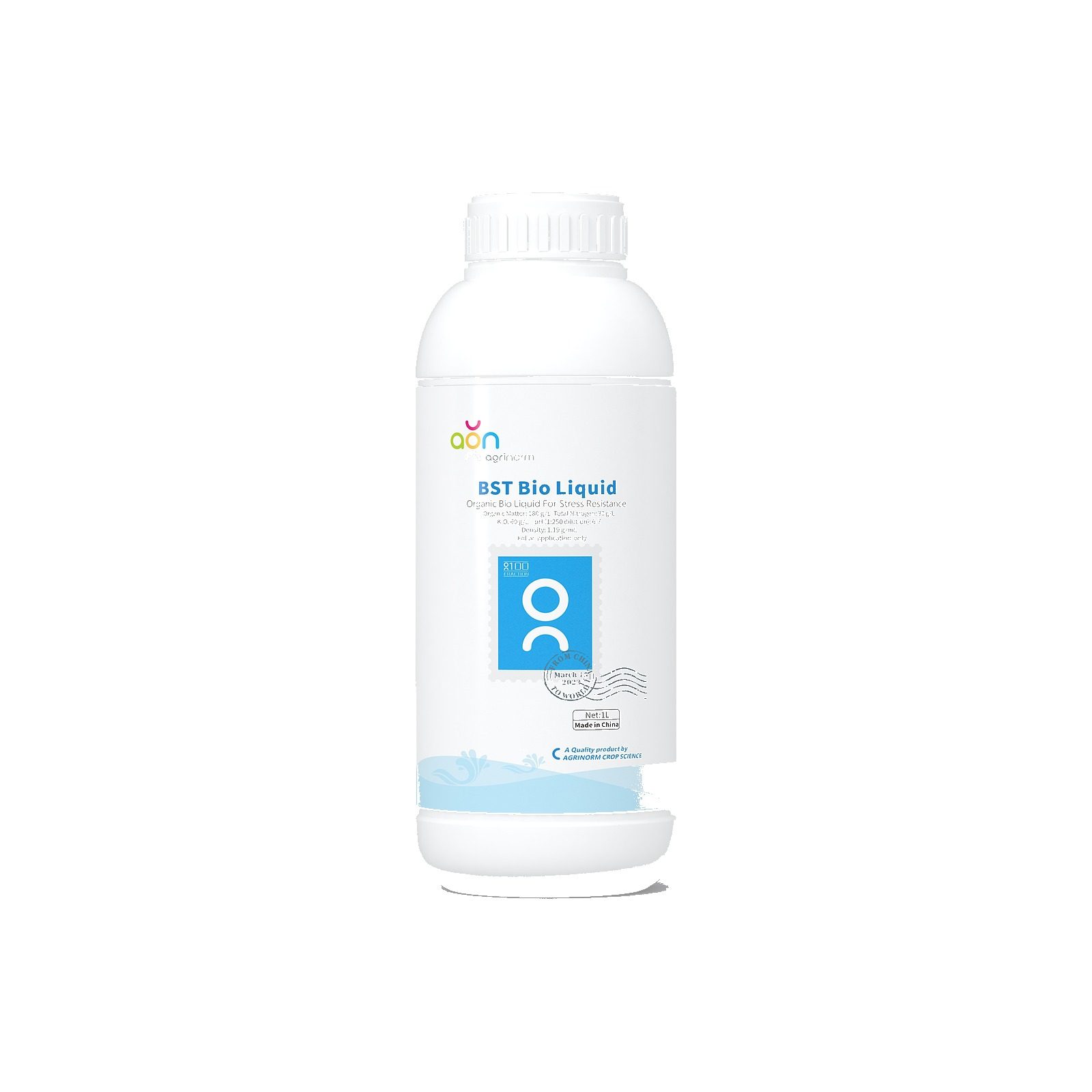 BST Bio Liquid label and packaging details