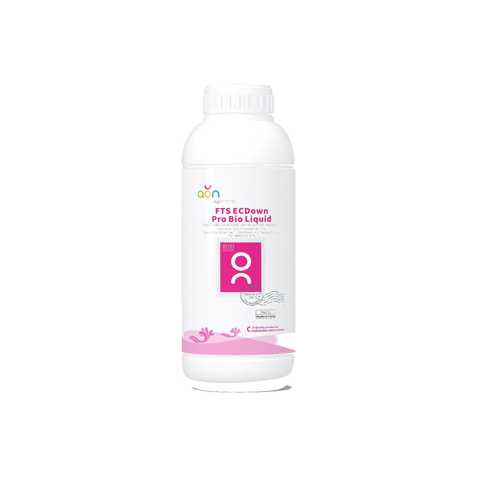 FTS ECDown Pro Bio Liquid label and packaging details