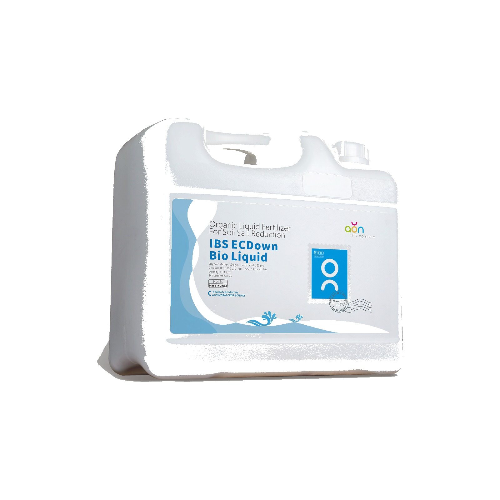 IBS ECDown Bio Liquid label and packaging details