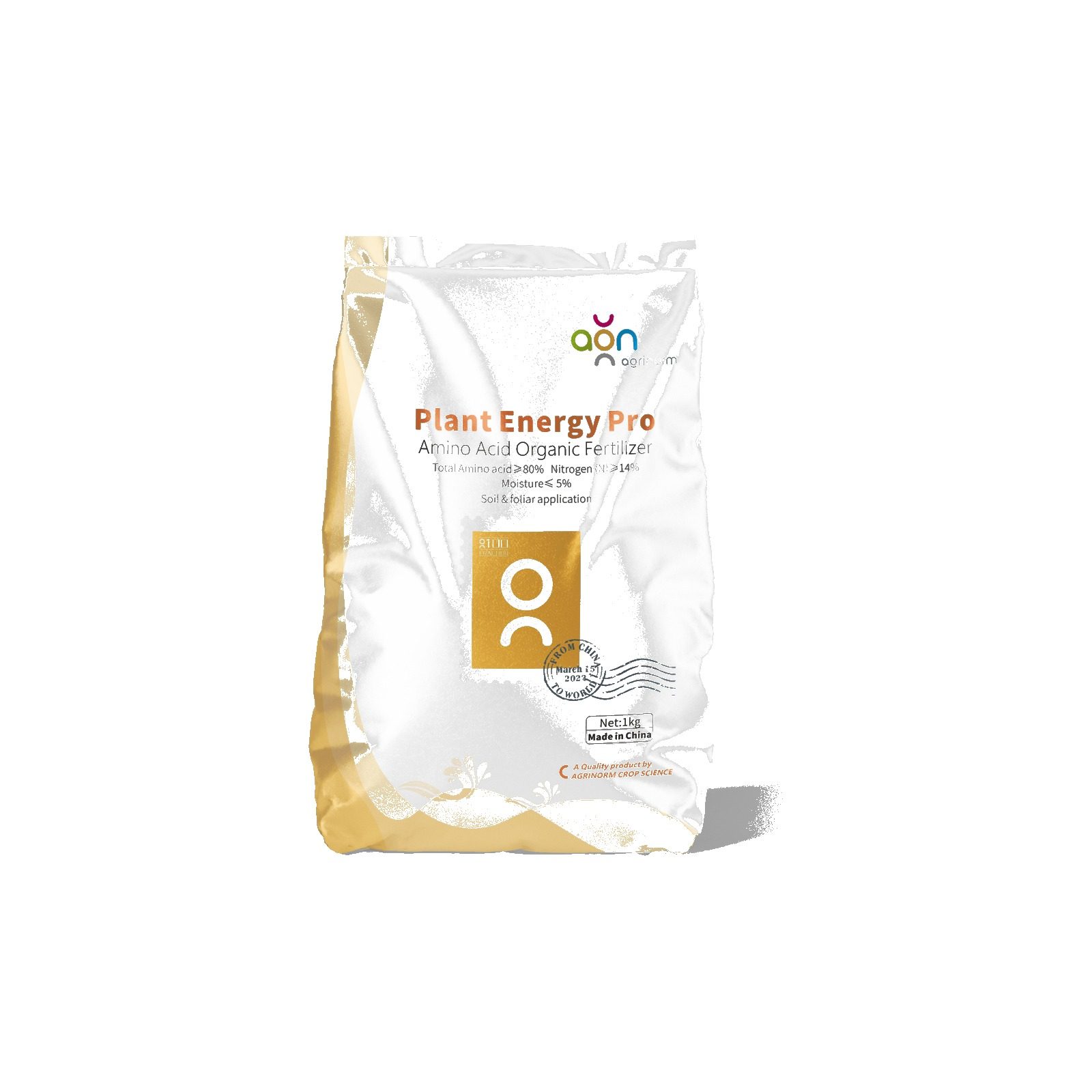 Plant Energy Pro label and packaging details