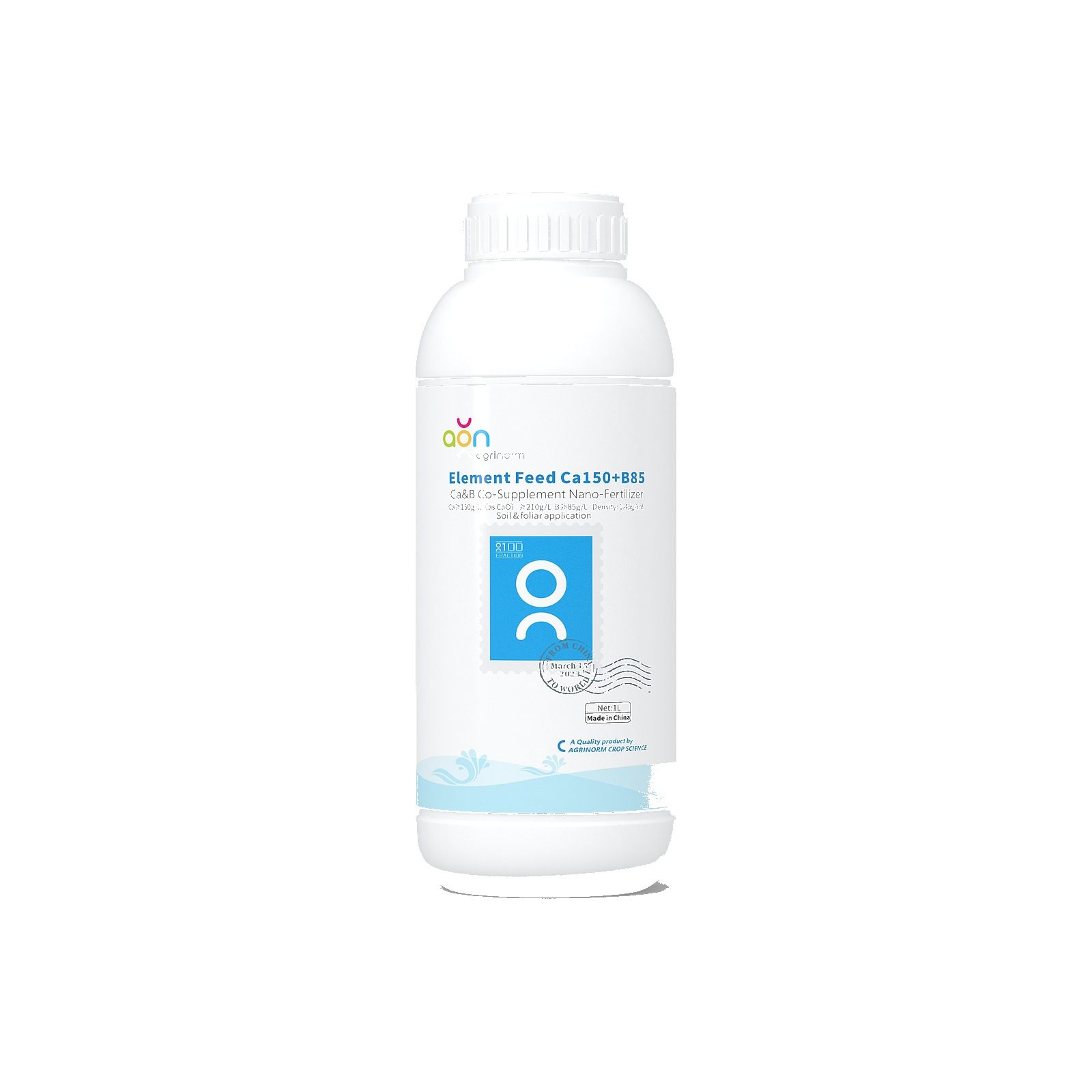 Element Feed Ca150+B85 label and packaging details